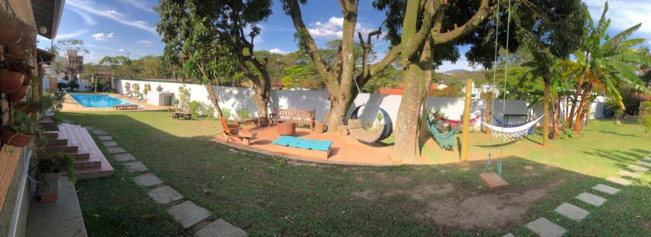Вилла Casa Dom Quixote, Pequena Chacara No Centro Da Cidade Атибая Экстерьер фото
